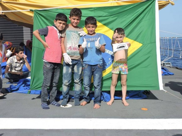 Barroso - resgate refugiados Mediterraneo - foto 7 facebook MB