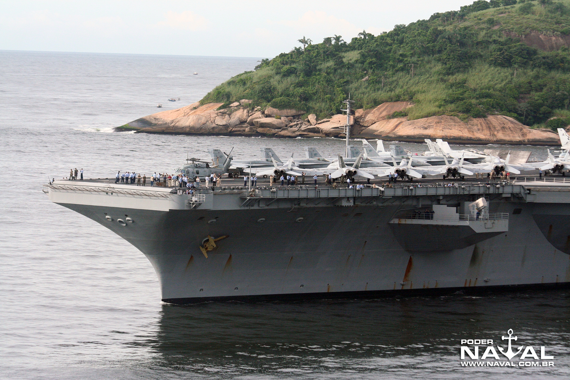 USS George Washington (CVN-73) no Rio - 2008 - 10