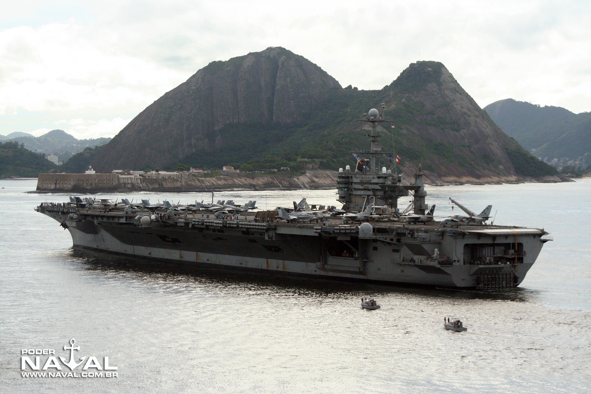 USS George Washington (CVN-73) no Rio - 2008 - 15