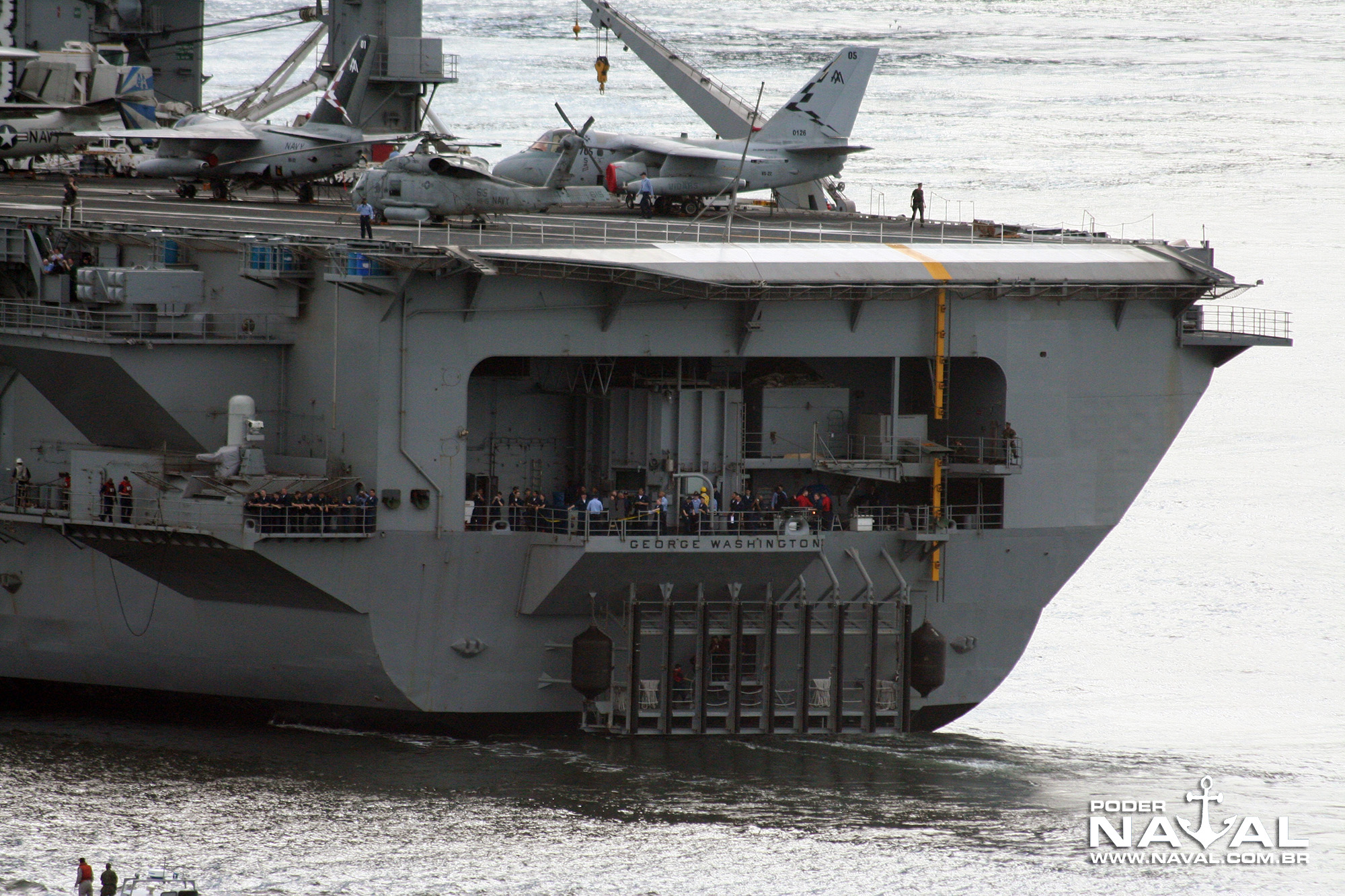 USS George Washington (CVN-73) no Rio - 2008 - 16