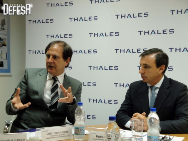 Thales inaug centro sonares - coletiva 2 - foto Fernando Nunao - Poder Naval