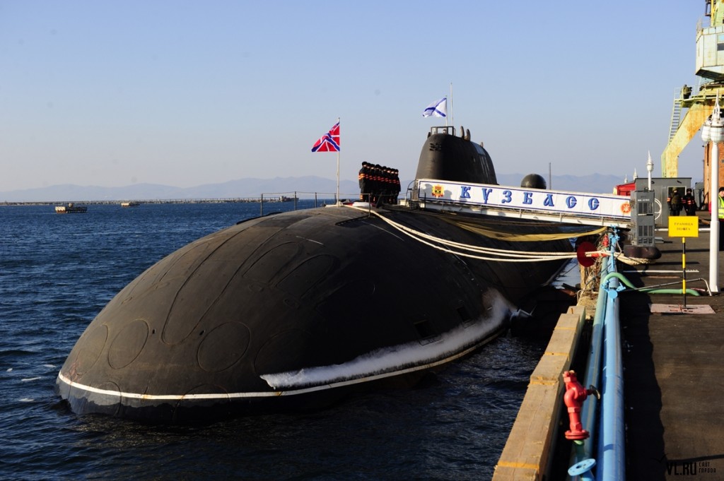 Submarino Kuzbass (K-419) da classe Akula (Project 971)