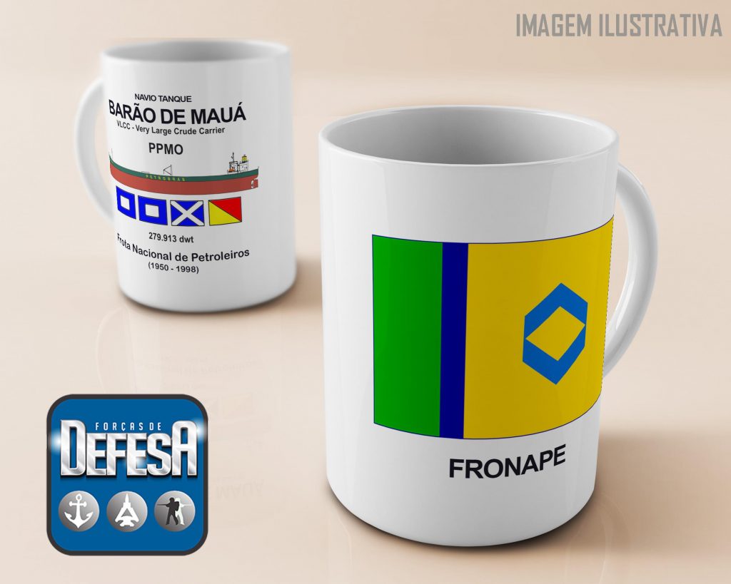 Caneca da Fronape da Defesa Store – www.defesastore.com.br