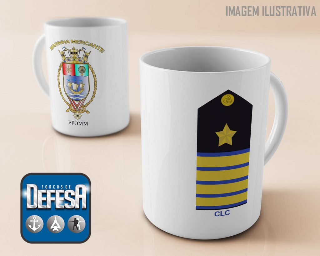 Caneca CLC EFOMM da Defesa Store – www.defesastore.com.br