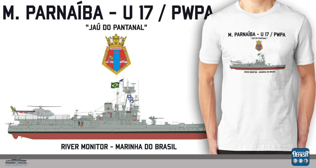 Camiseta do Monitor Parnaíba – www.defesastore.com.br