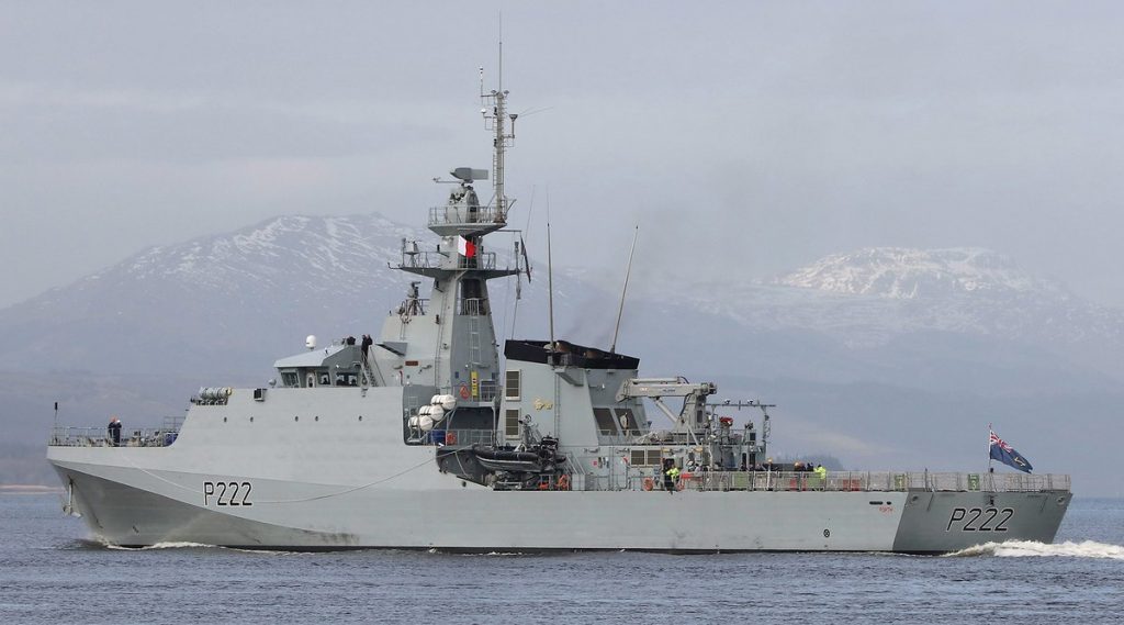 HMS Forth, primeiro NPaOc classe River 2 da Royal Navy