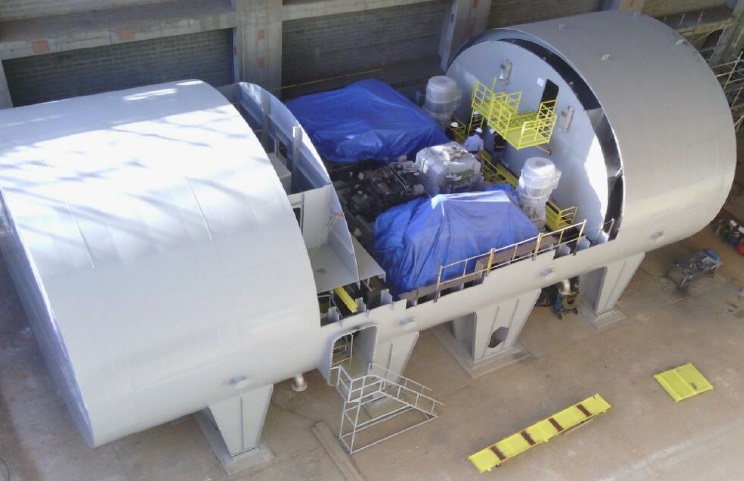 LABGENE no inicio de 2018 - imagem da palestra da MB em evento da indústria nuclear