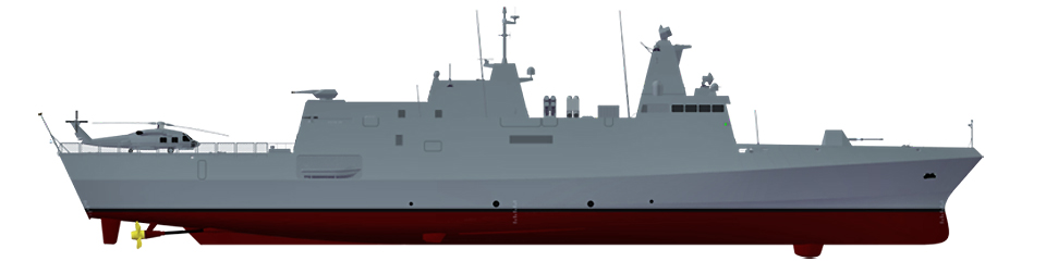 Meko A100 Light Frigate oferecido Ã  MB