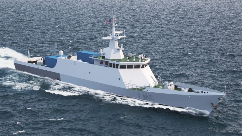 ConcepÃ§Ã£o do Littoral Mission Ship (LMS)