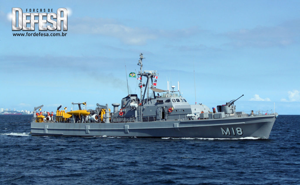 Navio Varredor Araçatuba, em 2010
