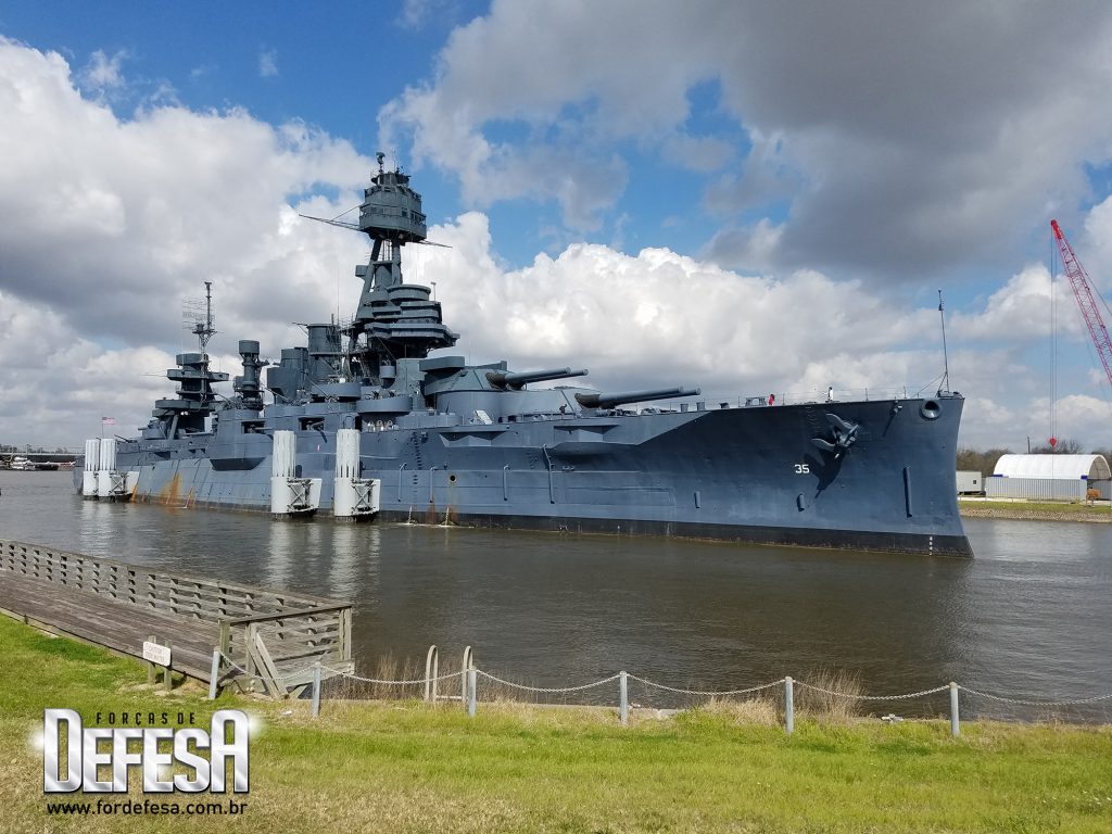 Visita ao Battleship USS Texas BB-35, no Texas