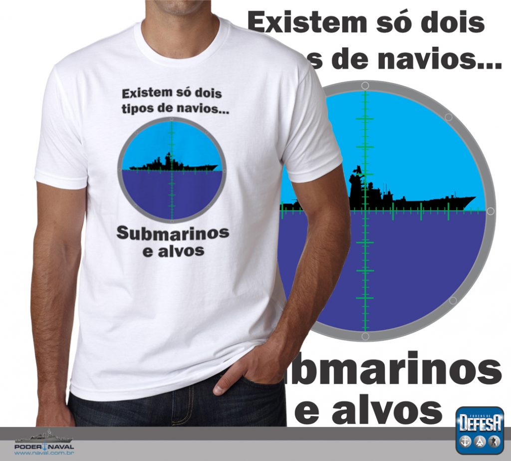 Camiseta de submarinista – www.defesastore.com.br