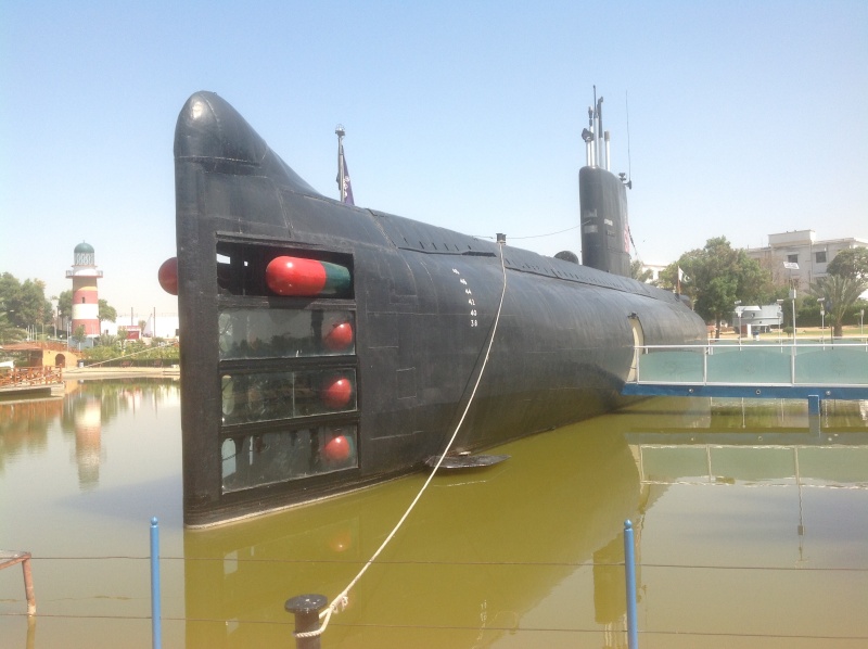 O submarino Hangor estÃ¡ preservado no Museu MarÃ­timo do PaquistÃ£o