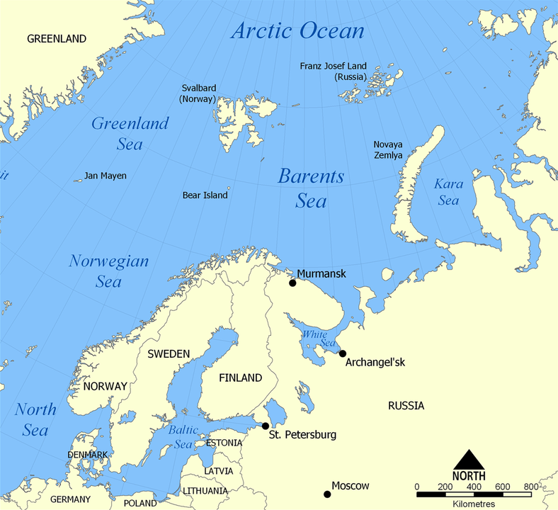 Navios Da Marinha Dos Eua Visitam O Mar De Barents Pela Primeira Vez