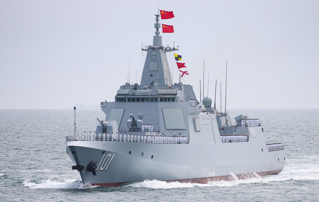 Nanchang, o primeiro Type 055 (clique na imagem para ampliar)