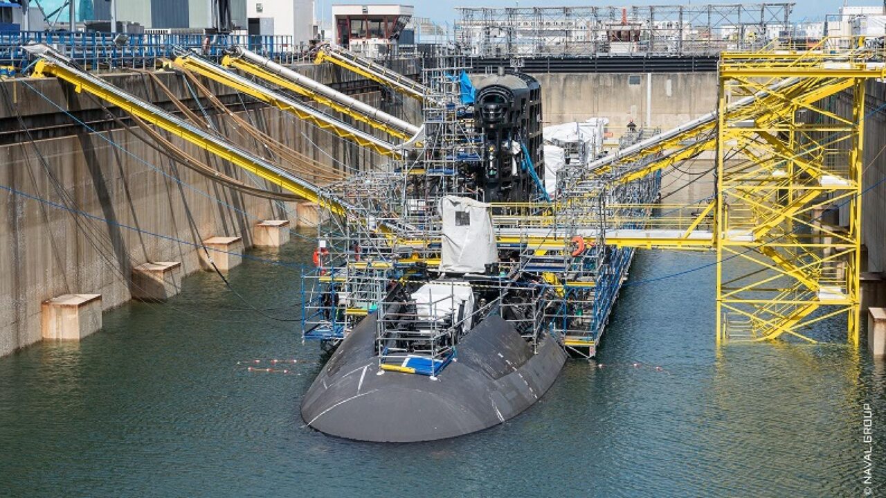 caldeira nuclear do submarino Duguay Trouin entra em operacao