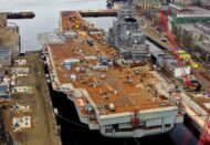 Rússia suspende modernização do porta‑aviões Admiral Kuznetsov