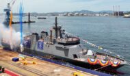 Lançamento do BRP ‘Rajah Sulayman’, primeiro OPV de nova geração das Filipinas construído na Coreia do Sul