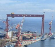 Imagens sugerem início da construção do quarto porta-aviões chinês no Estaleiro de Dalian
