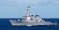 BAE Systems recebe contrato de US$ 64 milhões para modernizar destróier USS O’Kane