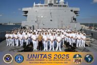 Exercício naval multinacional UNITAS 2025 começa na Base Naval de Mayport, na Flórida