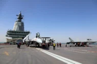 Como serão as operações no convoo do porta-aviões chinês Fujian em cenário hipotético