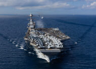 EUA enviam porta-aviões USS Gerald R. Ford ao Caribe em movimento estratégico