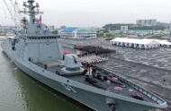 Kim Jong Un inspeciona o destróier ‘Choe Hyon’ em exposição militar e exalta poder naval norte-coreano