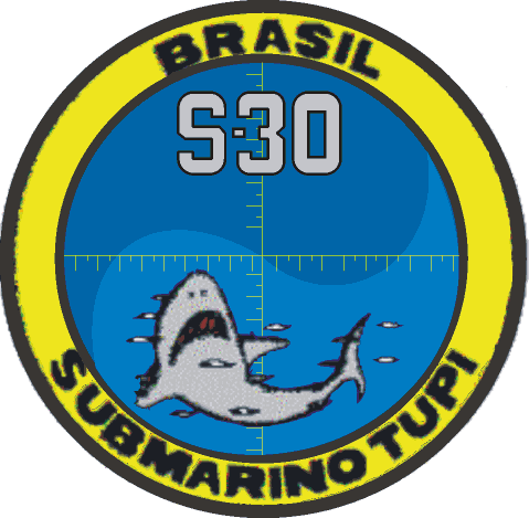 O Brasão do Submarino Tupi - S 30.